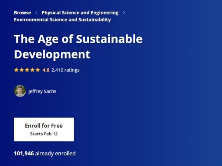 The Age Of Sustainable Development