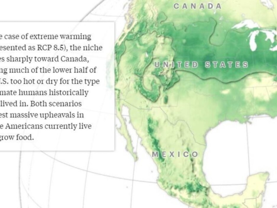 New Climate Maps Show A Transformed United States