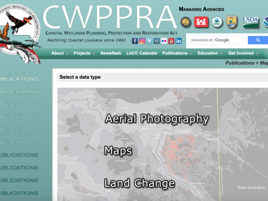 Cwppra Maps Portal 