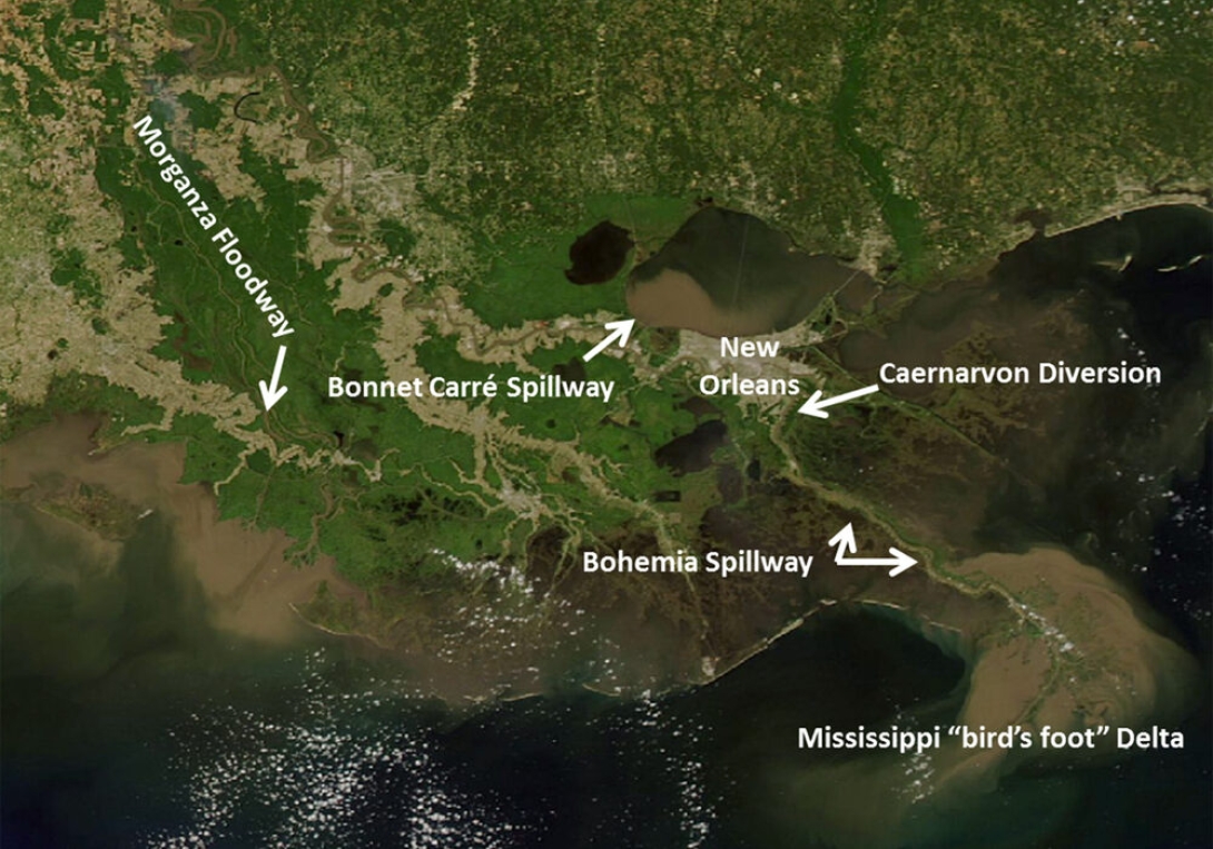What Can The Caernarvon Diversion  And Bohemia Spillway Teach Us About Coastal Restoration