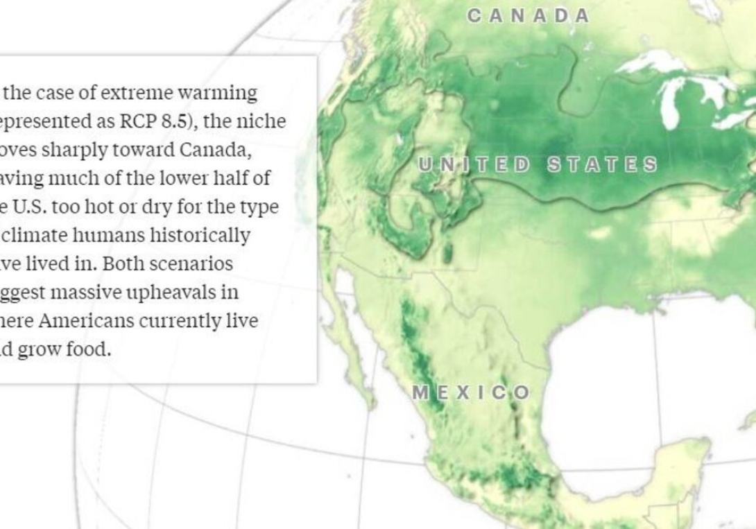 New Climate Maps Show A Transformed United States