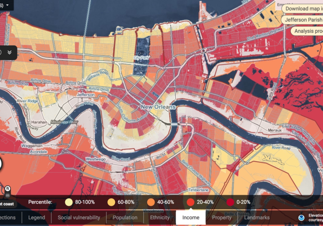 Risk Zone Map