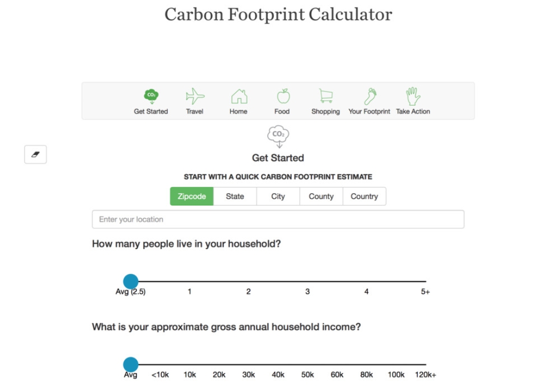 Carbon Footprint Calculator