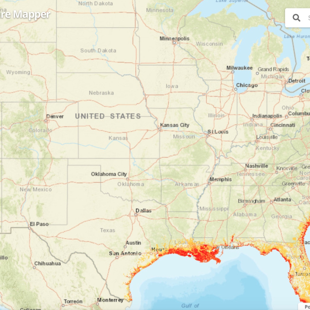 Coastal Flood Exposure Mapper