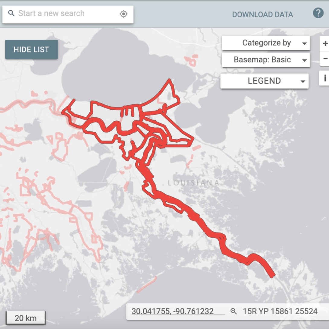 National Levee Database