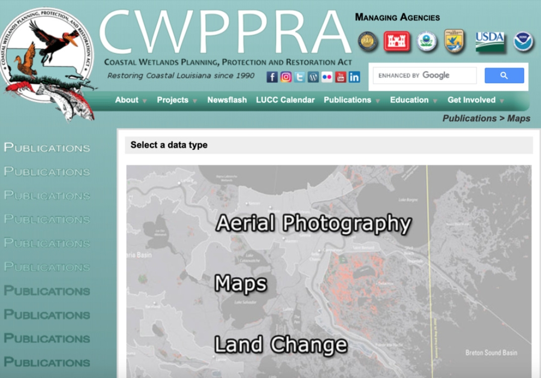 Cwppra Maps Portal 