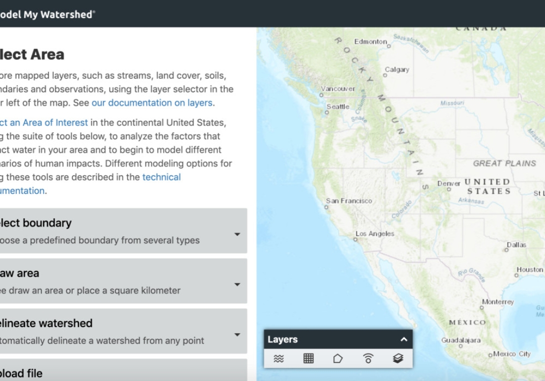 Model My Watershed