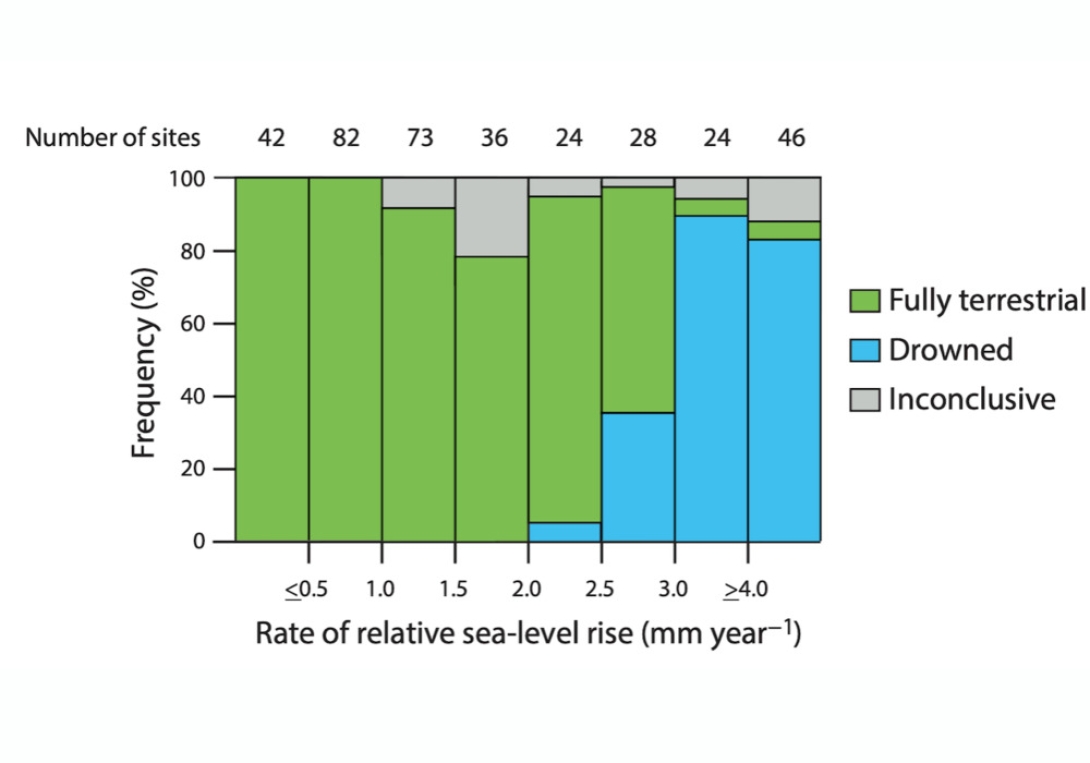 Tripping Points Of Mississippi Delta Marshes Due To Accelerated Sea-Level Rise