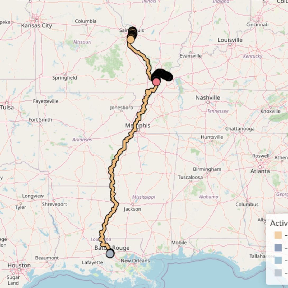 Mississippi River Bottle Tracking