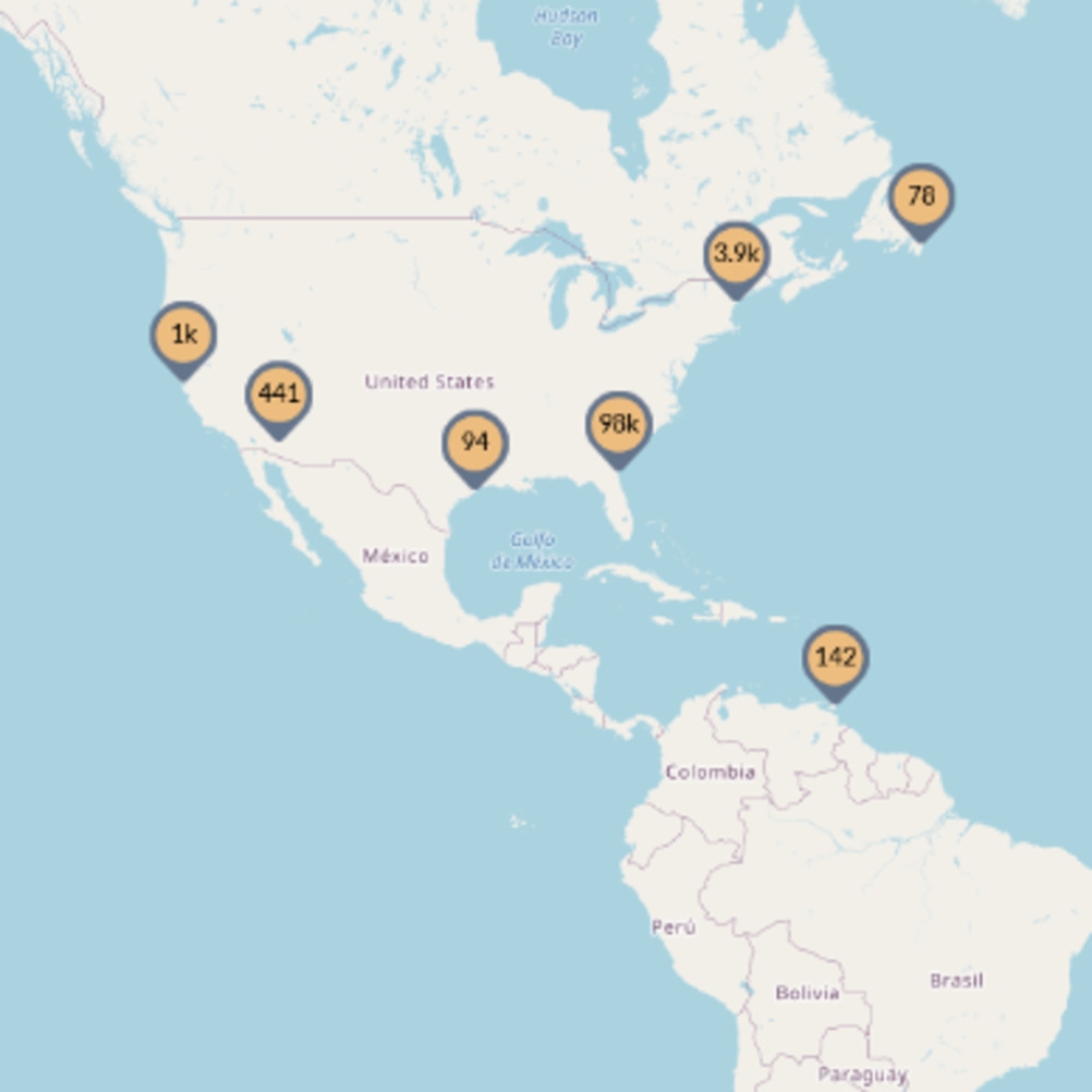 Debris Tracker Data